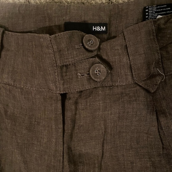 Wide leg linen pants - Picture 3 of 3
